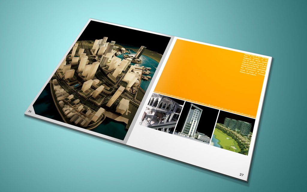尚丞设计画册作品-迪拜建筑公司 企业宣传册